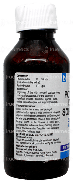Biodine Solution 100ml